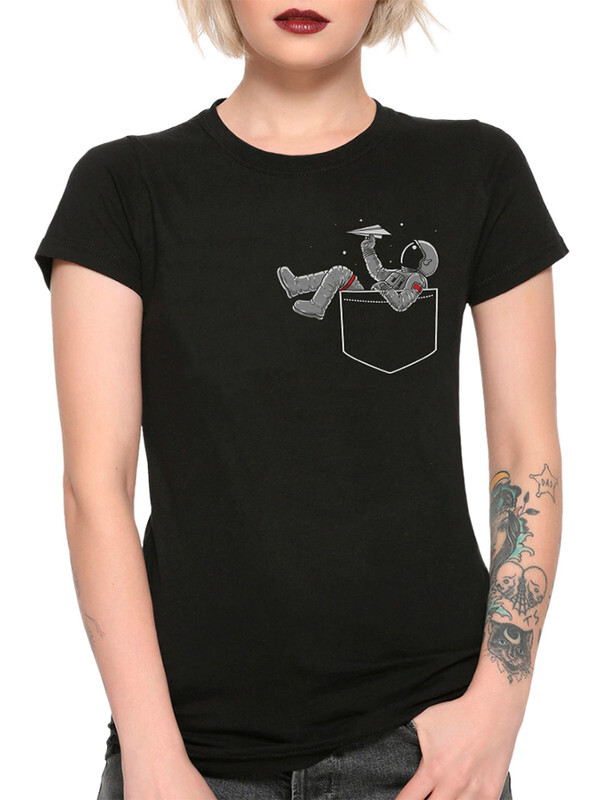 Футболка женская Dream Shirts Космонавт в Кармашке черная S, Черный, Космонавт в Кармашке
Футболка женская Dream Shirts Космонавт в Кармашке черная S, Черный, Космонавт в Кармашке