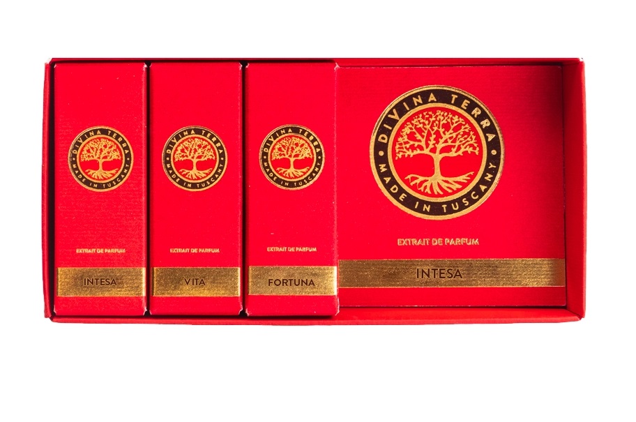 Парфюмерный набор DiVina Terra Discovery Intesa Set Духи х 1,5 мл, Intesa Set Unisex 4,5 ml
Парфюмерный набор DiVina Terra Discovery Intesa Set Духи х 1,5 мл, Intesa Set Unisex 4,5 ml