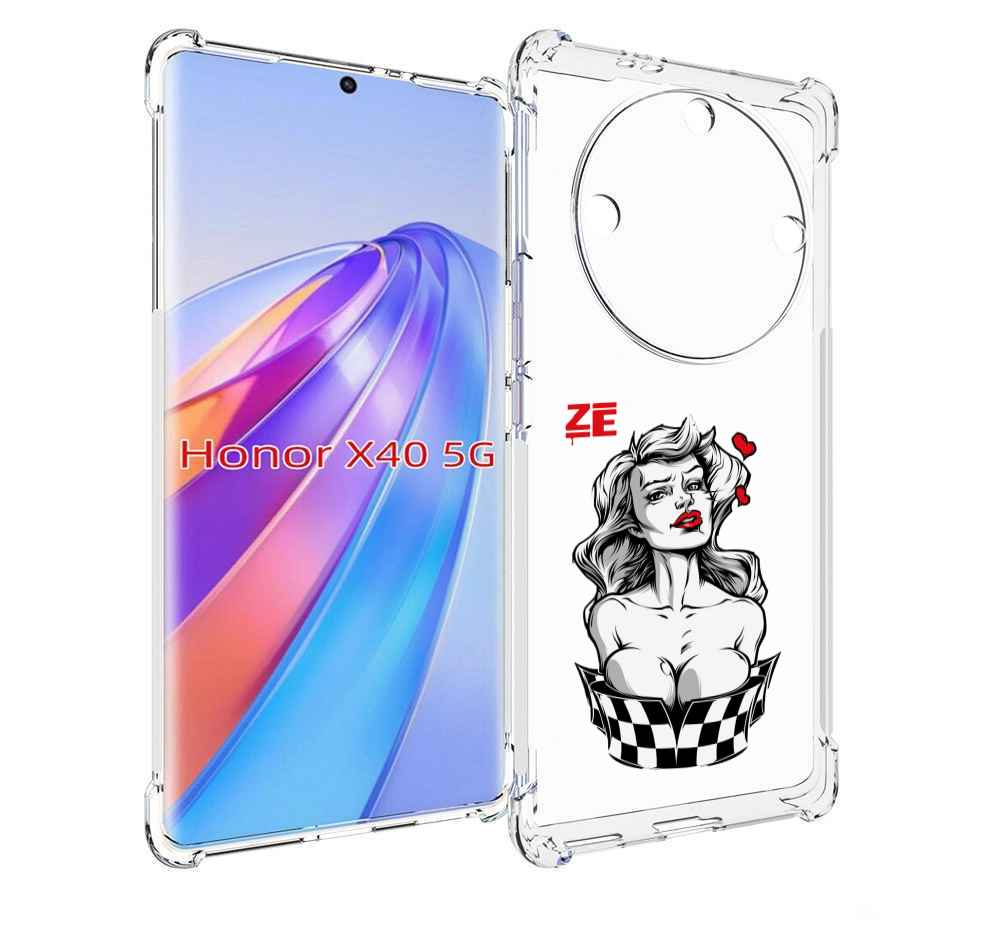 Чехол MyPads черно белая девушка с красными губами женский для Honor X40, Прозрачный, Tocco
Чехол MyPads черно белая девушка с красными губами женский для Honor X40, Прозрачный, Tocco