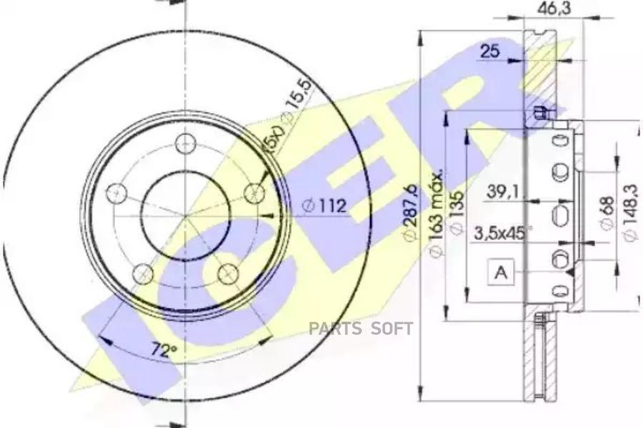 Диск Тормозной Передний Vag Audi 100/A4/A4s/A6/A6s / Vw Passat B5 91-08 Icer 78bd4063-2 Ic
Диск Тормозной Передний Vag Audi 100/A4/A4s/A6/A6s / Vw Passat B5 91-08 Icer 78bd4063-2 Ic