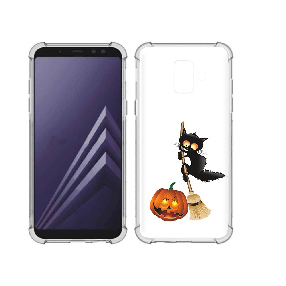 Чехол MyPads Tocco для Samsung Galaxy A6 (2018) хэлуинский котик (PT111558.582.667), Прозрачный, Tocco
Чехол MyPads Tocco для Samsung Galaxy A6 (2018) хэлуинский котик (PT111558.582.667), Прозрачный, Tocco