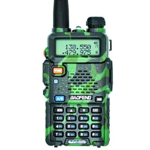 Портативная рация Baofeng UV-5R, камуфляжная радиус до 10 км, Зеленый;черный, UV-5R 5W
Портативная рация Baofeng UV-5R, камуфляжная радиус до 10 км, Зеленый;черный, UV-5R 5W