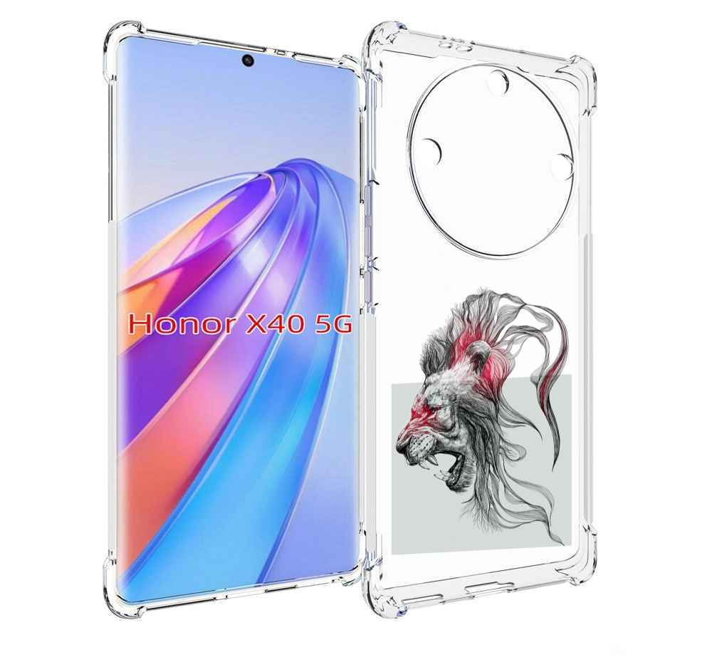 Чехол MyPads разъяренный лев для Honor X40, Прозрачный, Tocco
Чехол MyPads разъяренный лев для Honor X40, Прозрачный, Tocco
