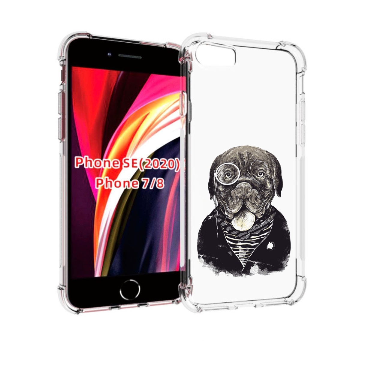 Чехол MyPads солидный песик для iPhone 7 4.7 / iPhone 8 / iPhone SE 2 (2020), Прозрачный, Tocco
Чехол MyPads солидный песик для iPhone 7 4.7 / iPhone 8 / iPhone SE 2 (2020), Прозрачный, Tocco