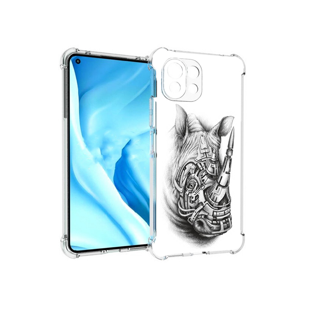 Чехол MyPads Tocco для Xiaomi Mi 11 Lite стальной носорог (PT159462.256.620), Прозрачный, Tocco
Чехол MyPads Tocco для Xiaomi Mi 11 Lite стальной носорог (PT159462.256.620), Прозрачный, Tocco