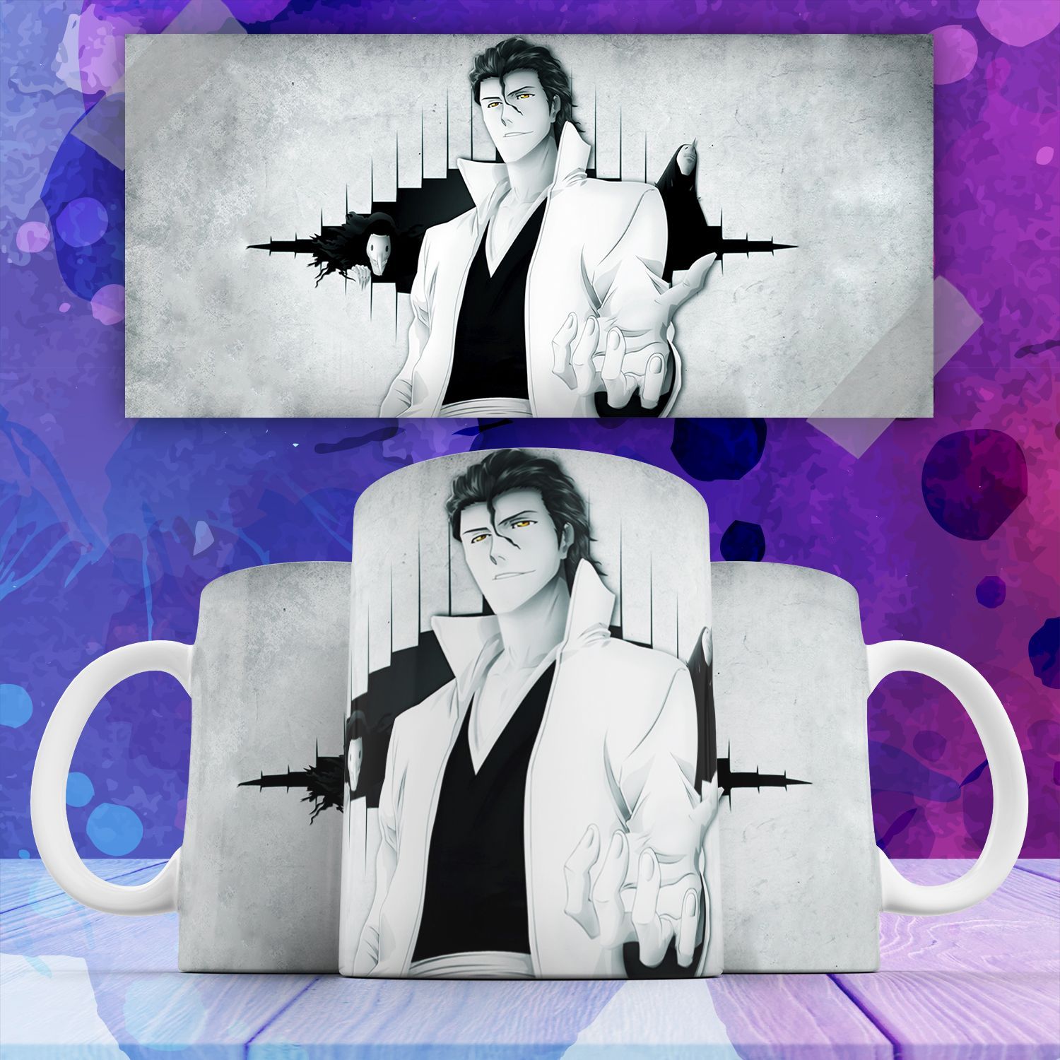 Кружка аниме блич айзен соске bleach aizen souske 330 мл, Кружка Блич Айзен Соске Bleach Aizen Souske аниме , на подарок с принтом 330 мл
Кружка аниме блич айзен соске bleach aizen souske 330 мл, Кружка Блич Айзен Соске Bleach Aizen Souske аниме , на подарок с принтом 330 мл