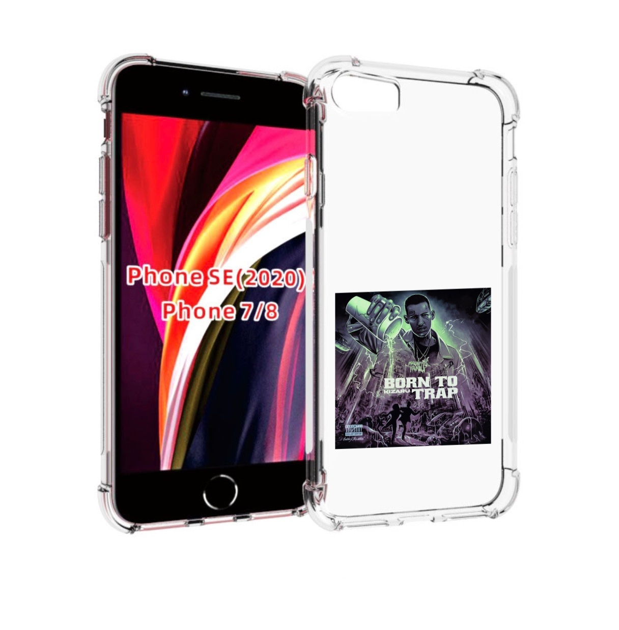Чехол MyPads Born to Trap Kizaru для iPhone 7 4.7 / iPhone 8 / iPhone SE 2 (2020), Прозрачный, Tocco
Чехол MyPads Born to Trap Kizaru для iPhone 7 4.7 / iPhone 8 / iPhone SE 2 (2020), Прозрачный, Tocco
