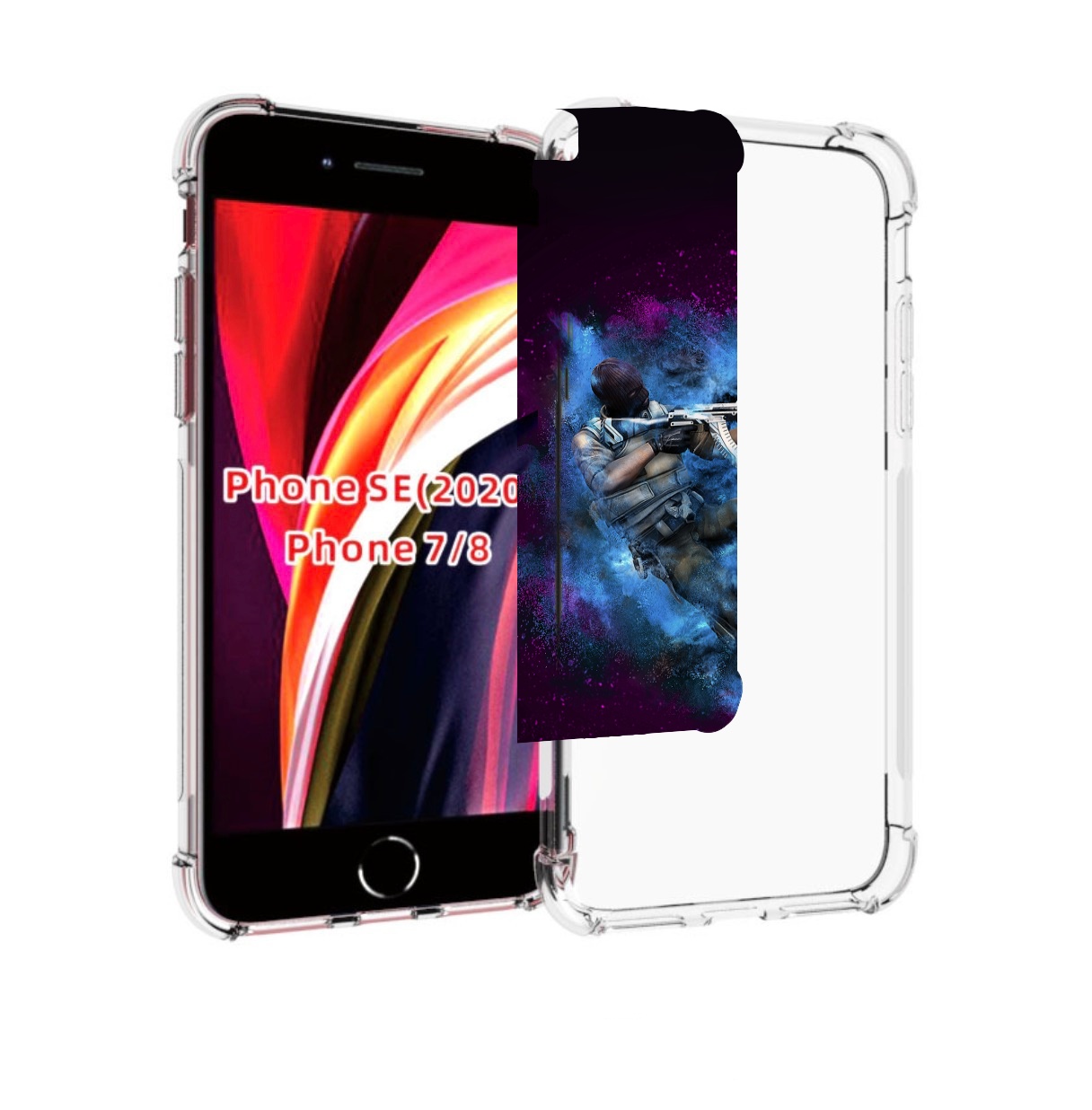 Чехол MyPads CS-go-террорист для iPhone 7 4.7 / iPhone 8 / iPhone SE 2 (2020), Прозрачный, Tocco
Чехол MyPads CS-go-террорист для iPhone 7 4.7 / iPhone 8 / iPhone SE 2 (2020), Прозрачный, Tocco