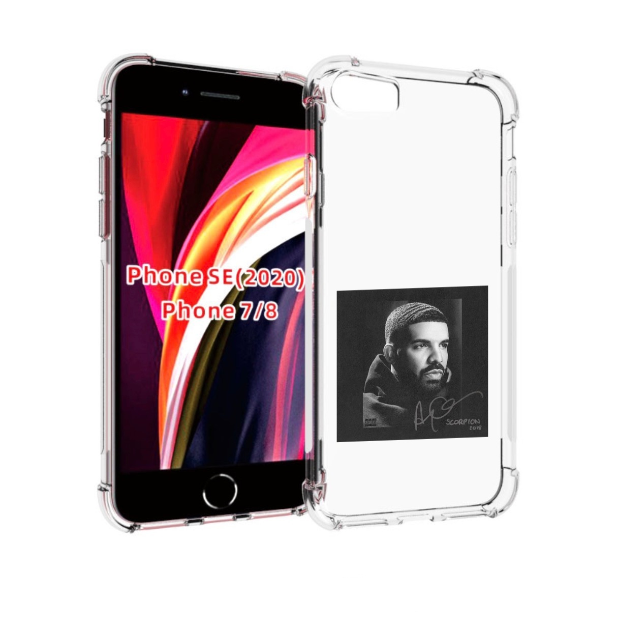 Чехол MyPads Drake - Scorpion для iPhone 7 4.7 / iPhone 8 / iPhone SE 2 (2020), Прозрачный, Tocco
Чехол MyPads Drake - Scorpion для iPhone 7 4.7 / iPhone 8 / iPhone SE 2 (2020), Прозрачный, Tocco
