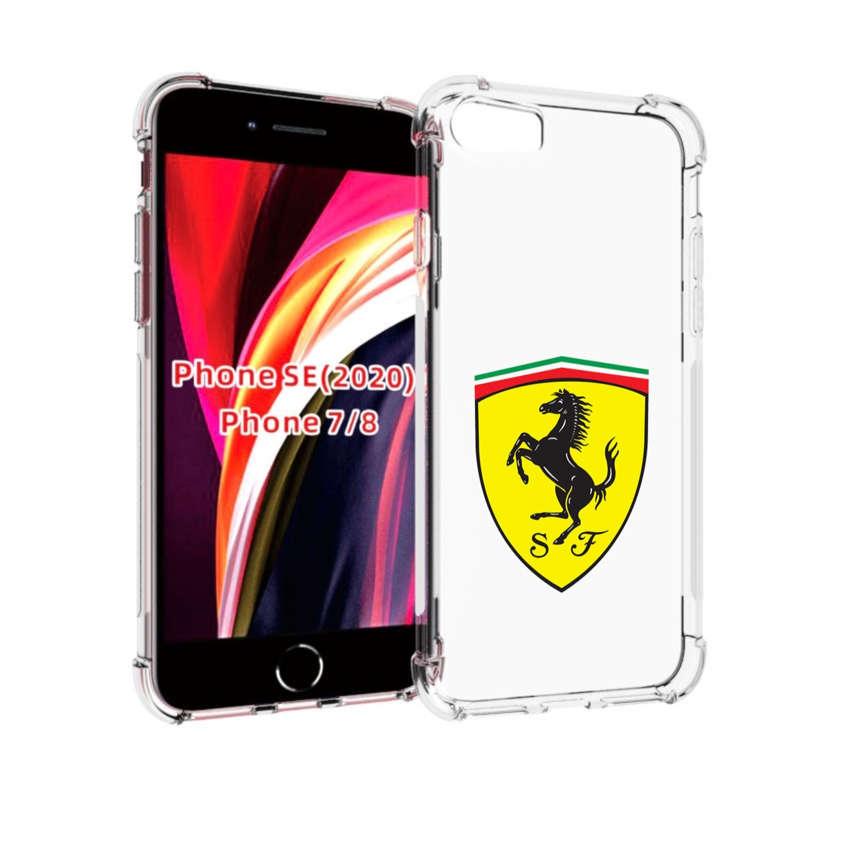 Чехол MyPads Ferrari-3 мужской для iPhone 7 4.7 / iPhone 8 / iPhone SE 2 (2020), Прозрачный, Tocco
Чехол MyPads Ferrari-3 мужской для iPhone 7 4.7 / iPhone 8 / iPhone SE 2 (2020), Прозрачный, Tocco