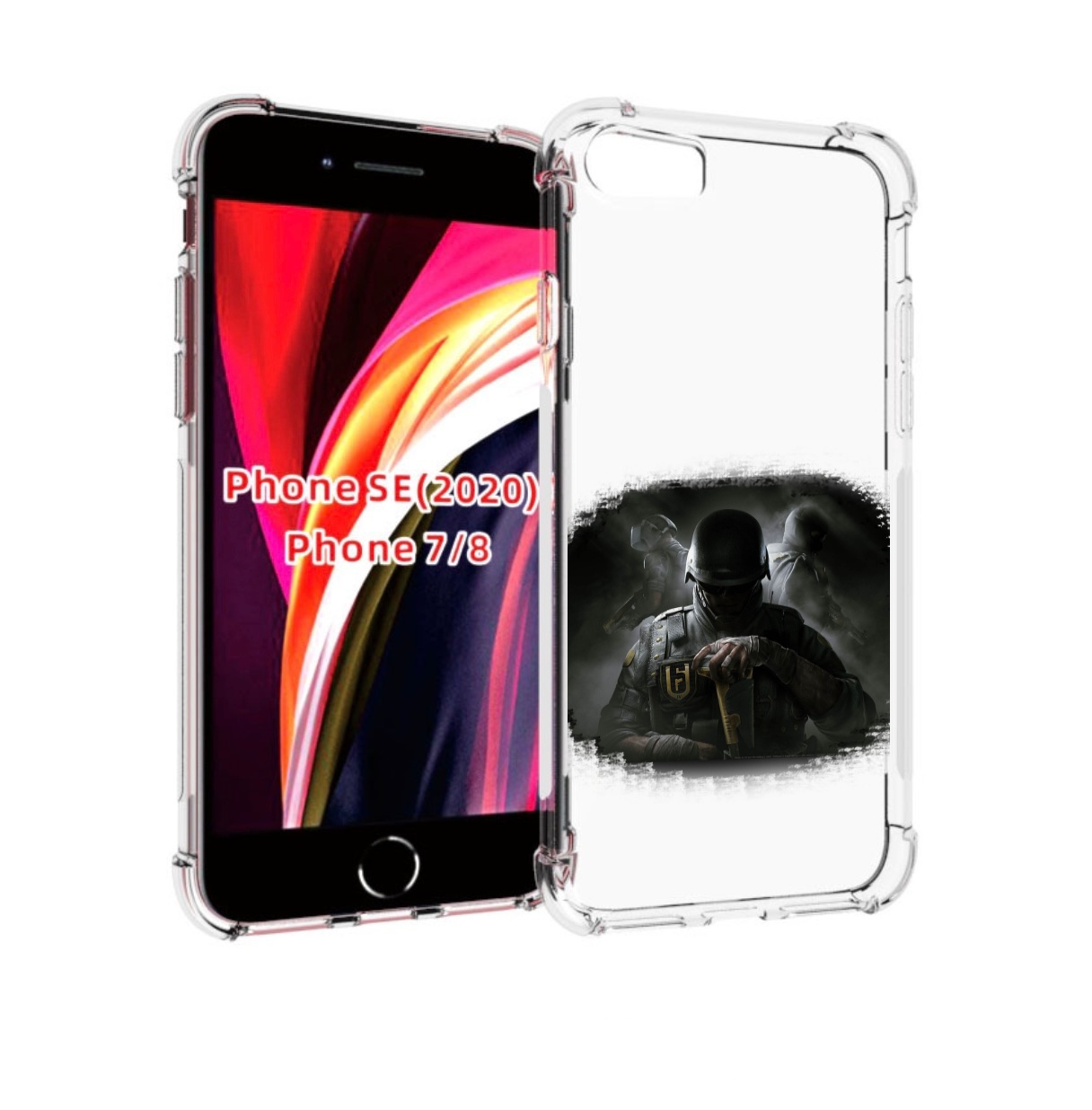 Чехол MyPads Rainbow Six Siege для iPhone 7 4.7 / iPhone 8 / iPhone SE 2 (2020), Прозрачный, Tocco
Чехол MyPads Rainbow Six Siege для iPhone 7 4.7 / iPhone 8 / iPhone SE 2 (2020), Прозрачный, Tocco
