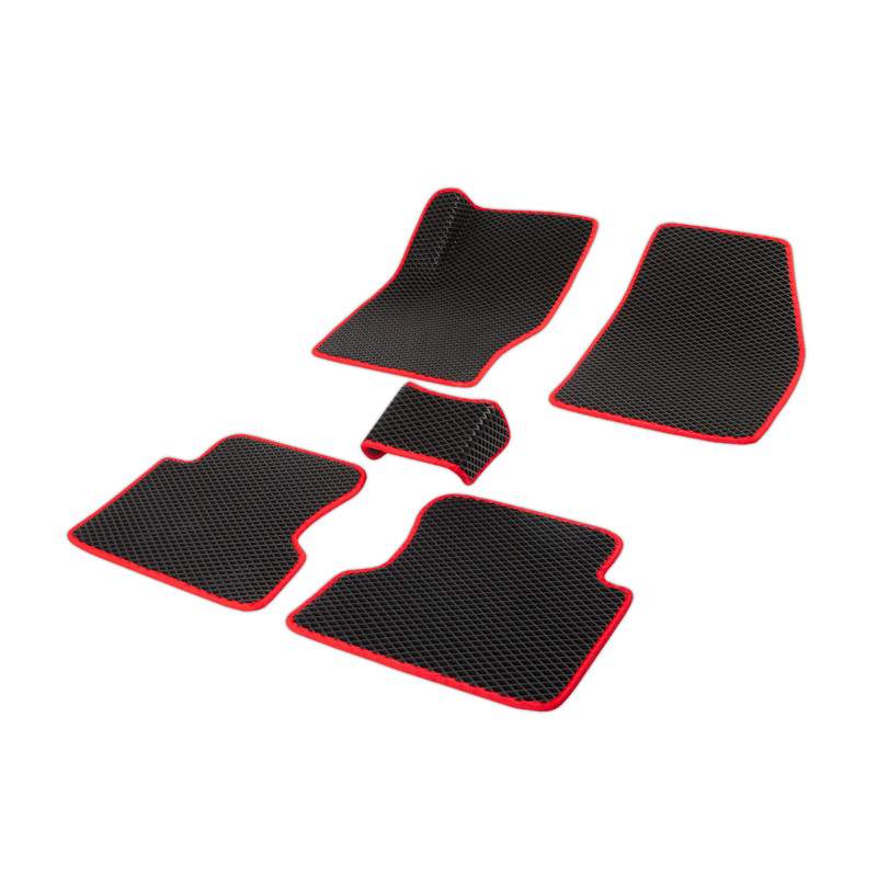 Комплект ковриков в салон CellMat ЭВА с 3D лапкой Рено Меган III, черный-красный, Megane
Комплект ковриков в салон CellMat ЭВА с 3D лапкой Рено Меган III, черный-красный, Megane