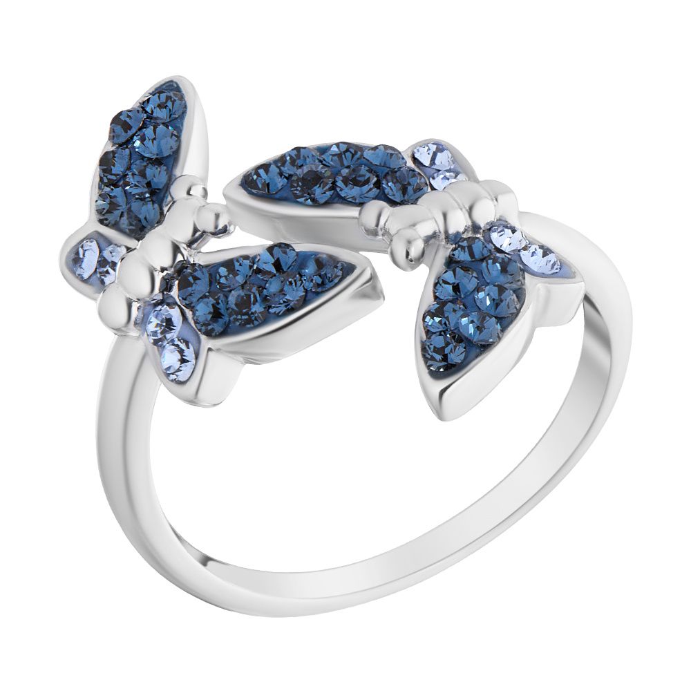фото Кольцо из серебра с swarovski ювелир карат 1130c022831