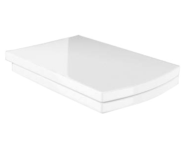 фото Крышка-сиденье arcus 050 white с микролифтом, петли хром