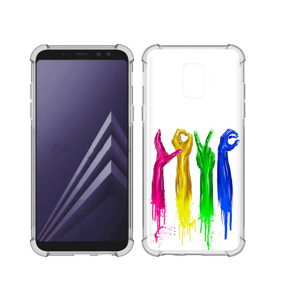 Чехол MyPads Tocco для Samsung Galaxy A6 (2018) яркие руки love (PT111558.582.707), Прозрачный, Tocco
Чехол MyPads Tocco для Samsung Galaxy A6 (2018) яркие руки love (PT111558.582.707), Прозрачный, Tocco