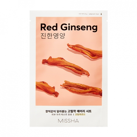 Маска для лица MISSHA, с экстрактом красного женшеня, Airy Fit Sheet Mask 19гр., Missha_47.9
Маска для лица MISSHA, с экстрактом красного женшеня, Airy Fit Sheet Mask 19гр., Missha_47.9