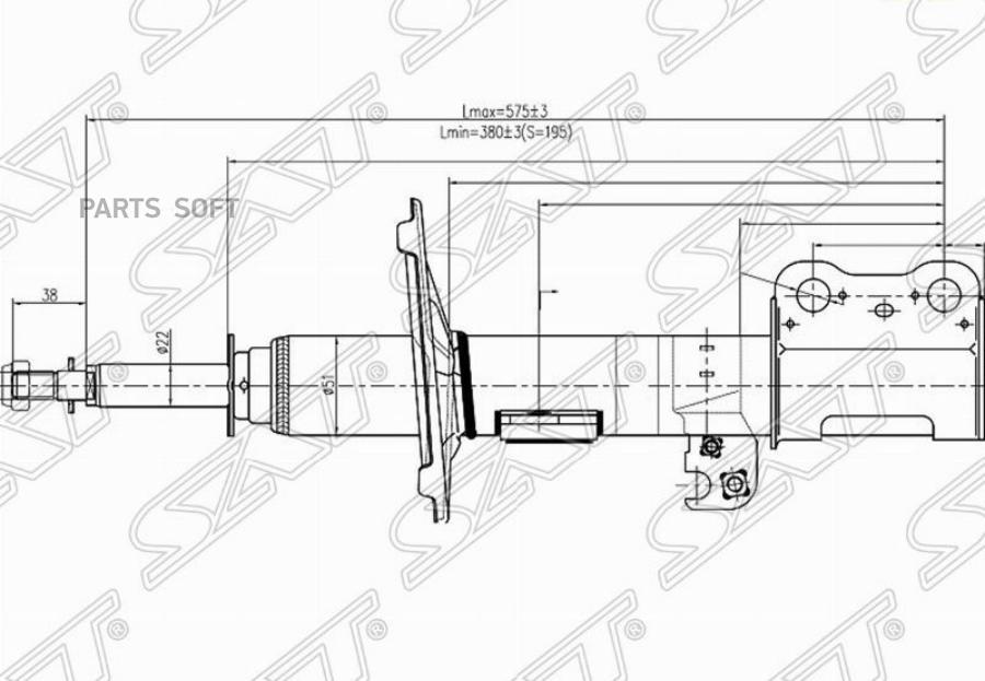 Стойка Передняя Toyota Ipsum/Picnic/Avensis Verso 01-09 Rh (правый) Sat арт. ST-48510-4929
Стойка Передняя Toyota Ipsum/Picnic/Avensis Verso 01-09 Rh (правый) Sat арт. ST-48510-4929