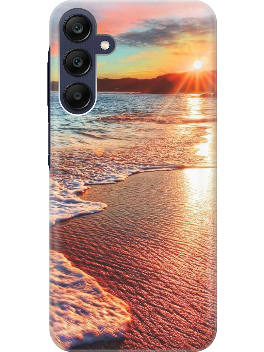 Силиконовый чехол на Samsung Galaxy A25 с рисунком "Залитый светом пляж", Оранжевый;коричневый, 20012134
Силиконовый чехол на Samsung Galaxy A25 с рисунком "Залитый светом пляж", Оранжевый;коричневый, 20012134