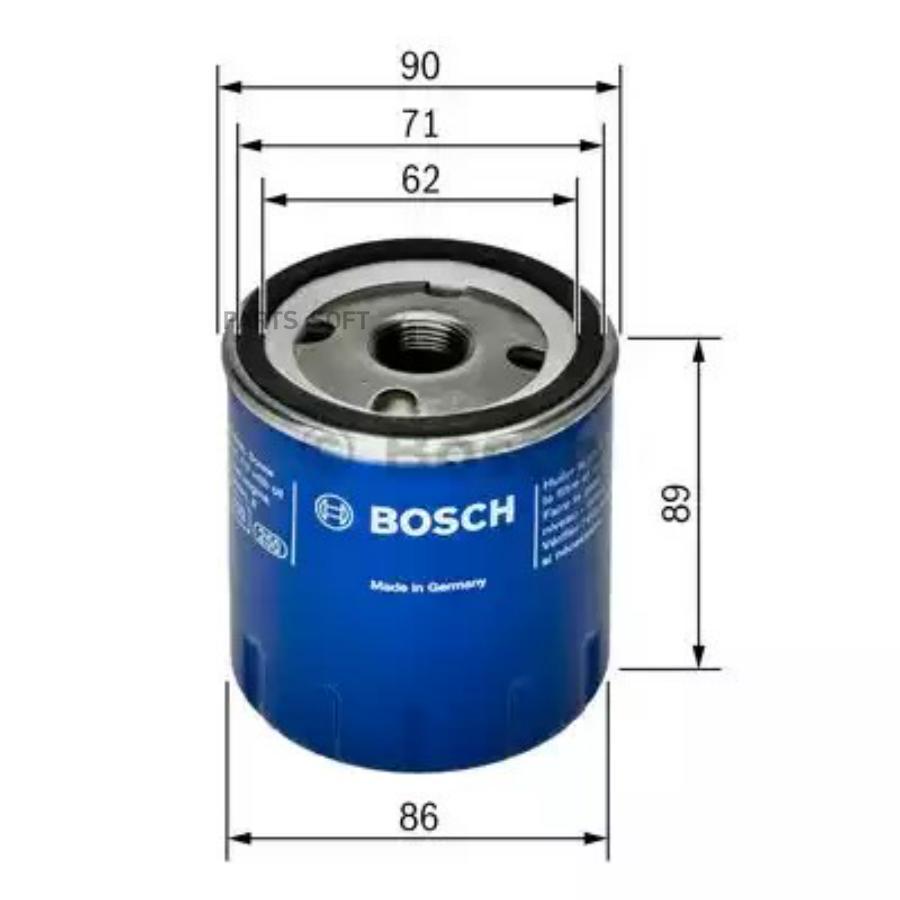 Фильтр масл. Renault R21/Trafic 2.1D/TD 80-97 / Laguna/Shafrane 2.2D/DT Bosch 0451103353
Фильтр масл. Renault R21/Trafic 2.1D/TD 80-97 / Laguna/Shafrane 2.2D/DT Bosch 0451103353