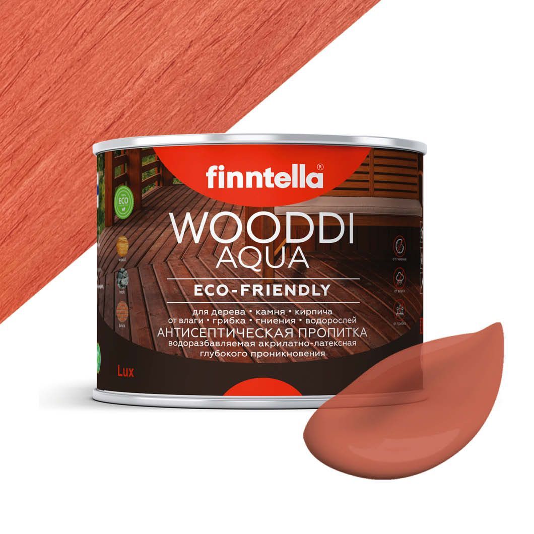 Антисептическая пропитка для дерева на водной основе FINNTELLA WOODDI AQUA для внутренних, Красный, WOODDI AQUA цвет
Антисептическая пропитка для дерева на водной основе FINNTELLA WOODDI AQUA для внутренних, Красный, WOODDI AQUA цвет