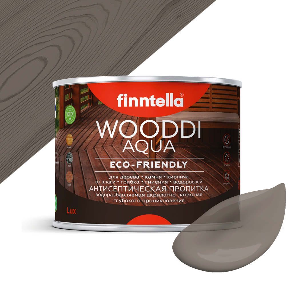 Антисептическая пропитка для дерева на водной основе FINNTELLA WOODDI AQUA для внутренних, Серый, WOODDI AQUA цвет
Антисептическая пропитка для дерева на водной основе FINNTELLA WOODDI AQUA для внутренних, Серый, WOODDI AQUA цвет