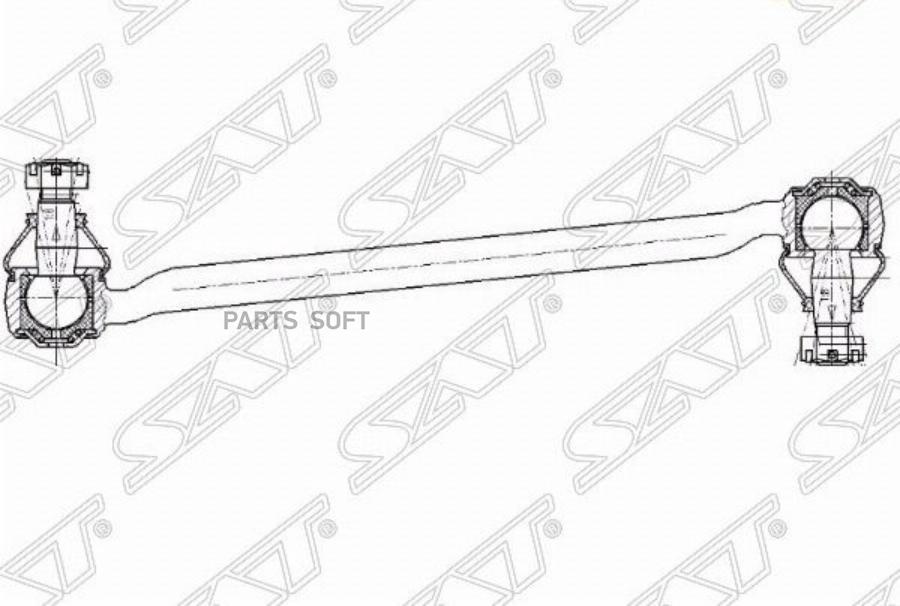Тяга Рулевая Nissan Atlas/Condor (F23) 92-07 Lh (левый) Sat арт. ST-48630-2T025
Тяга Рулевая Nissan Atlas/Condor (F23) 92-07 Lh (левый) Sat арт. ST-48630-2T025