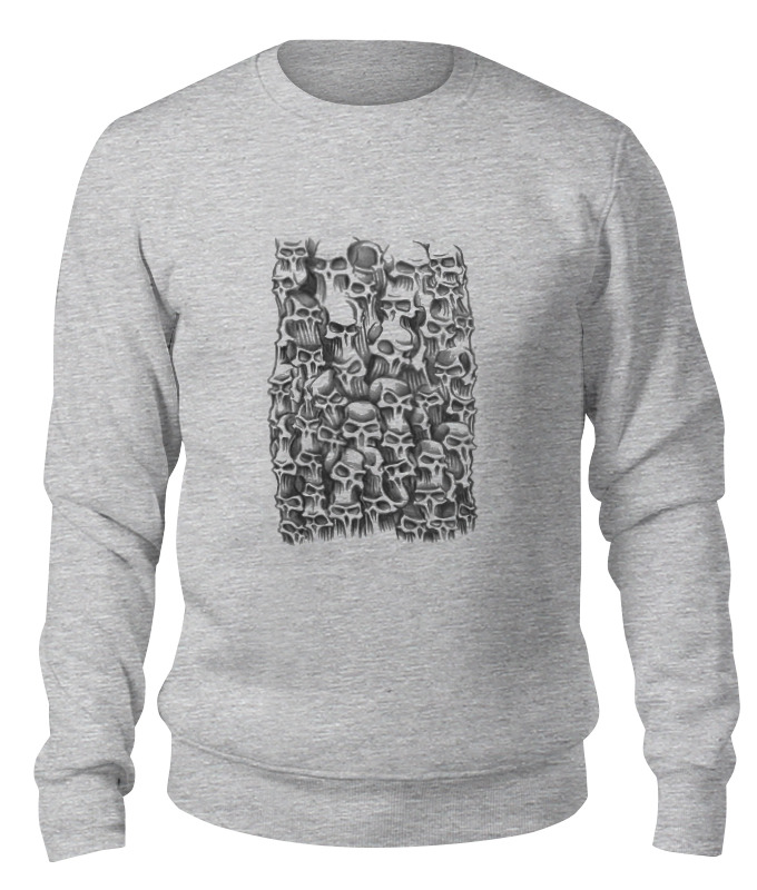 Свитшот унисекс Printio Черепа серый XL, Черепа
Свитшот унисекс Printio Черепа серый XL, Черепа