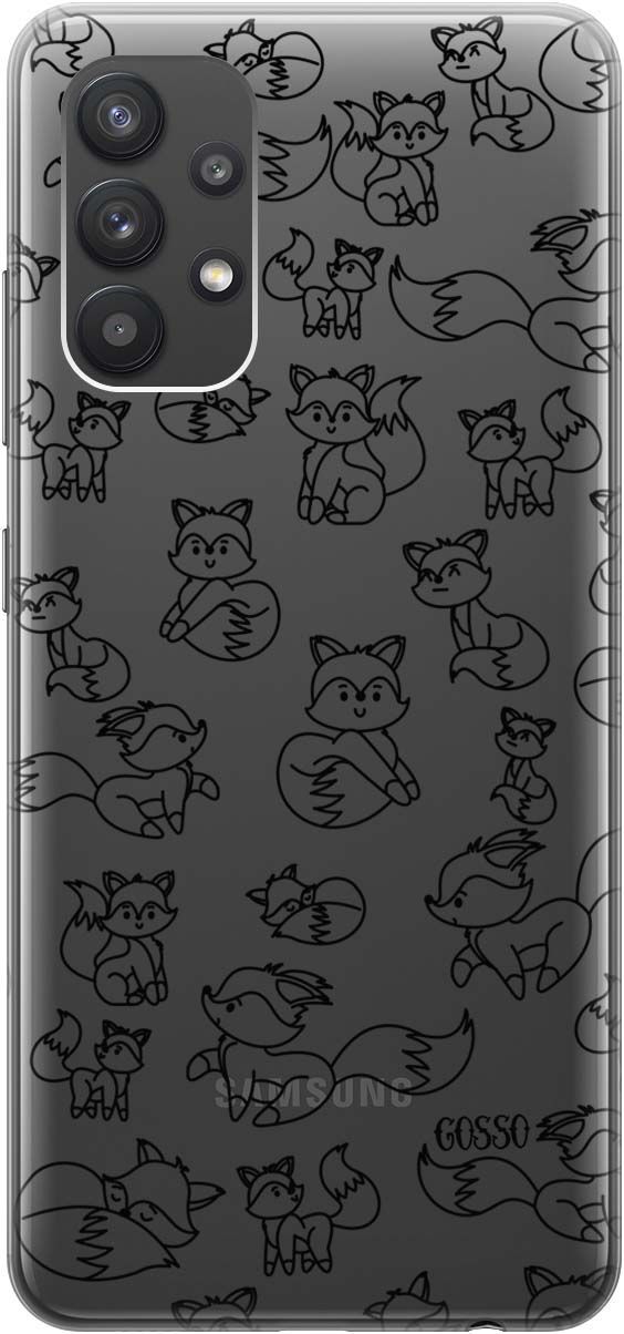 Силиконовый чехол на Samsung Galaxy A32 с принтом "Funny Foxes" прозрачный, Прозрачный;черный, 543
Силиконовый чехол на Samsung Galaxy A32 с принтом "Funny Foxes" прозрачный, Прозрачный;черный, 543