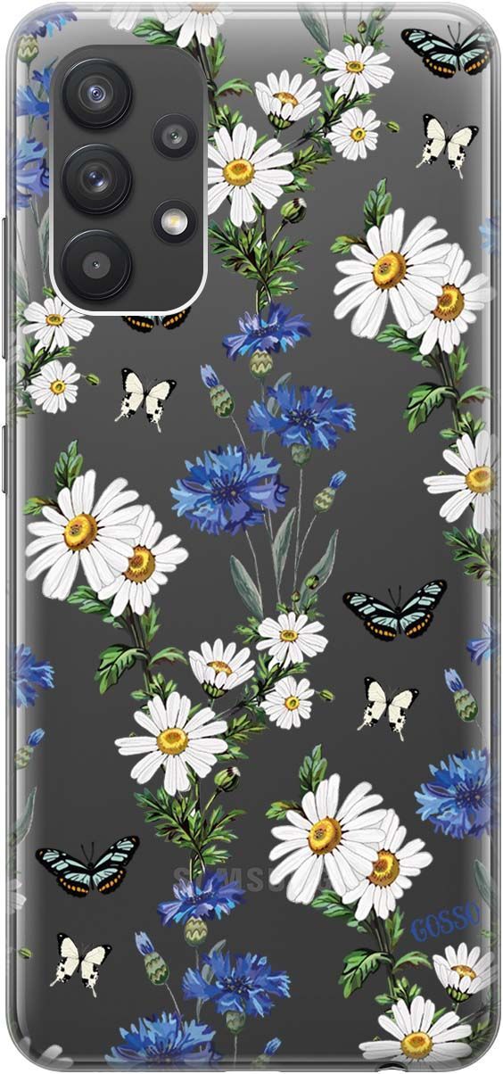 Чехол на Samsung Galaxy A32 с принтом "Hello, Camomiles" прозрачный, Прозрачный;голубой, 543
Чехол на Samsung Galaxy A32 с принтом "Hello, Camomiles" прозрачный, Прозрачный;голубой, 543