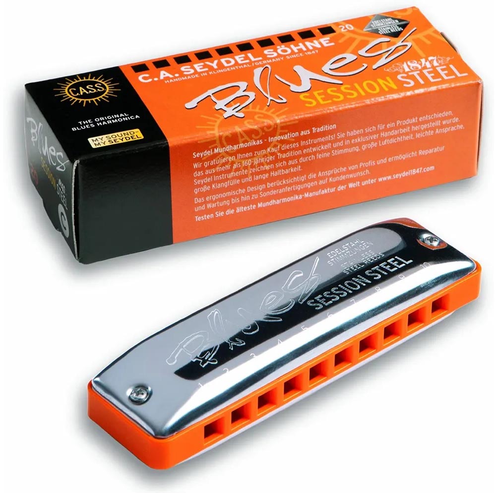 Session Steel Wilde Tuning C Губная гармошка, Seydel Sohne 10320C, Серебристый;оранжевый
Session Steel Wilde Tuning C Губная гармошка, Seydel Sohne 10320C, Серебристый;оранжевый