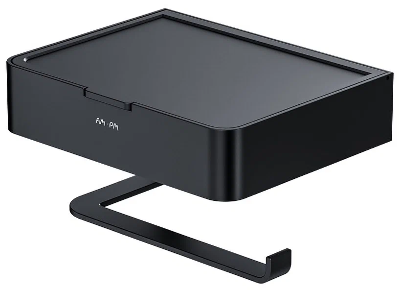 фото Держатель для туалетной бумаги am.pm inspire 2.0 черный a50a341522
