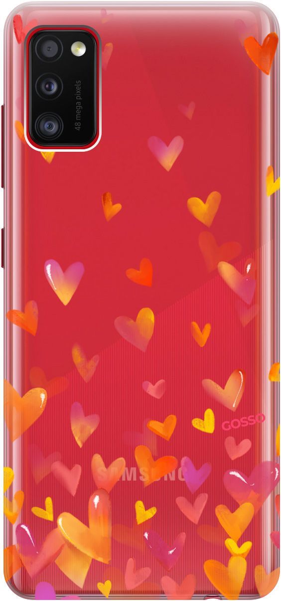 Силиконовый чехол на Samsung Galaxy A41 с принтом "Flying Hearts" прозрачный, Прозрачный;желтый, 684
Силиконовый чехол на Samsung Galaxy A41 с принтом "Flying Hearts" прозрачный, Прозрачный;желтый, 684