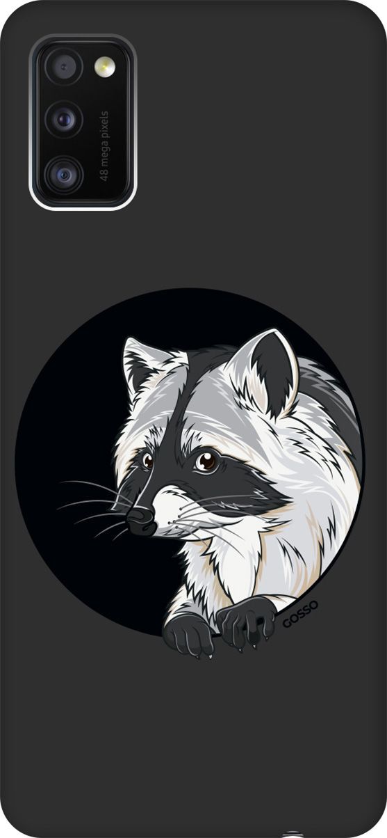 Матовый чехол на Samsung Galaxy A41 с принтом "Raccon in a Hollow" черный, Черный;белый, 617
Матовый чехол на Samsung Galaxy A41 с принтом "Raccon in a Hollow" черный, Черный;белый, 617