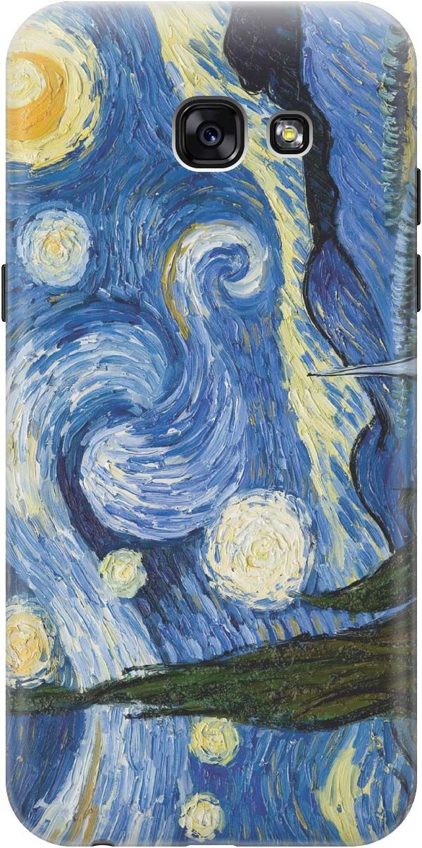 Силиконовый чехол на Samsung Galaxy A5 (2017) с принтом "Звездная ночь", Голубой;желтый, 870
Силиконовый чехол на Samsung Galaxy A5 (2017) с принтом "Звездная ночь", Голубой;желтый, 870