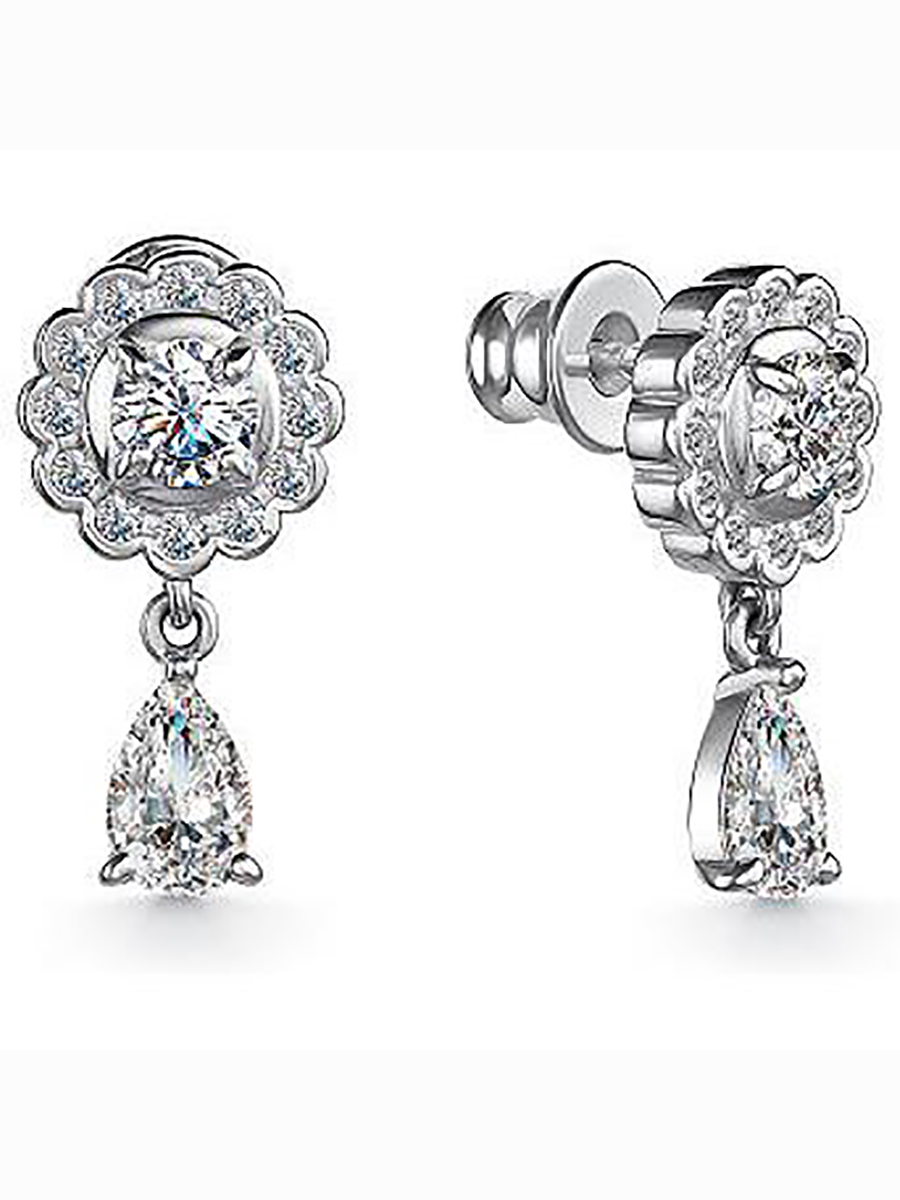 Серьги с 28 фианитами из серебра Алкор серебро 02-2935_00КЦ-00, 02-2935_00КЦ-00
Серьги с 28 фианитами из серебра Алкор серебро 02-2935_00КЦ-00, 02-2935_00КЦ-00