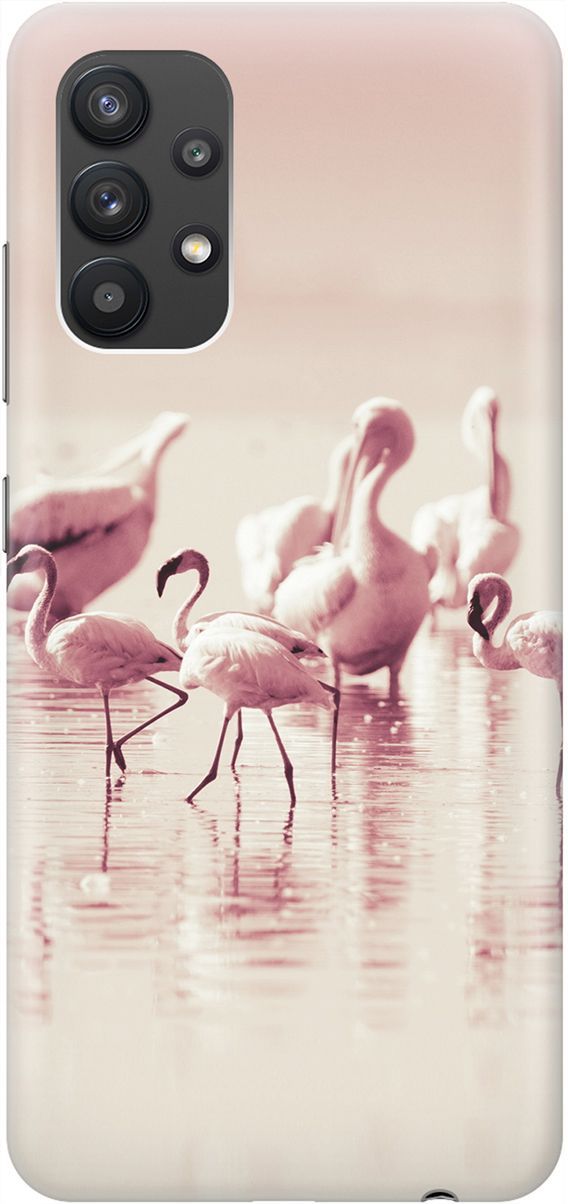 Силиконовый чехол на Samsung Galaxy A32 с принтом "Розовые фламинго", Белый;розовый, 1971
Силиконовый чехол на Samsung Galaxy A32 с принтом "Розовые фламинго", Белый;розовый, 1971