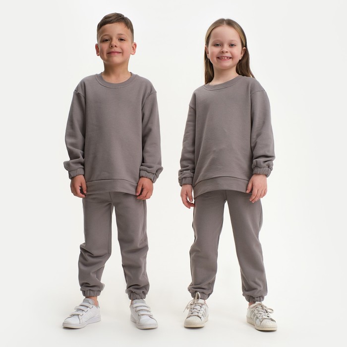 Костюм детский (свитшот, брюки) KAFTAN Basic line, размер 38 (146-152), цвет серый, 000681474
Костюм детский (свитшот, брюки) KAFTAN Basic line, размер 38 (146-152), цвет серый, 000681474
