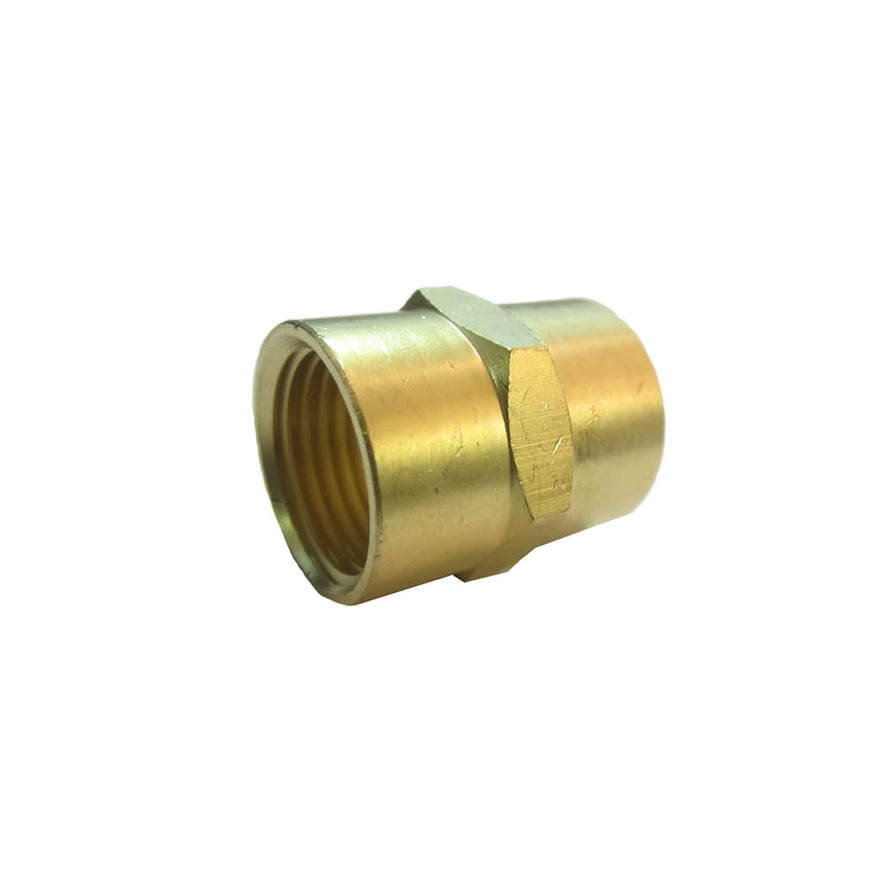 Переходник латунь Licota FF30 в/р, 3/8", золотистый 
Переходник латунь Licota FF30 в/р, 3/8", золотистый