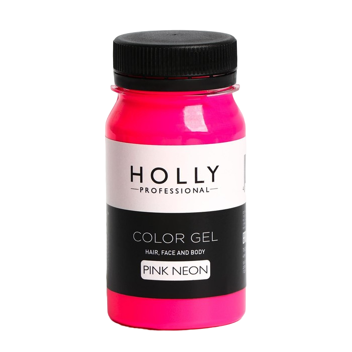 Декоративный гель для волос, лица и тела COLOR GEL Holly Professional, Pink Neon, 100 мл
Декоративный гель для волос, лица и тела COLOR GEL Holly Professional, Pink Neon, 100 мл