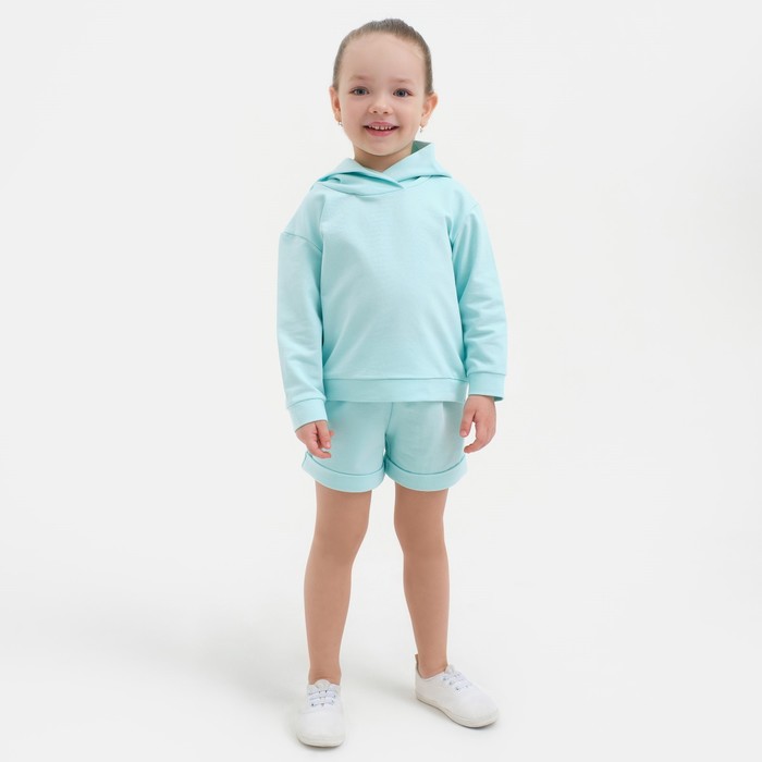Костюм детский (толстовка, шорты) KAFTAN Basic line, рост 122-128, цвет бирюзовый, Basic line-2
Костюм детский (толстовка, шорты) KAFTAN Basic line, рост 122-128, цвет бирюзовый, Basic line-2