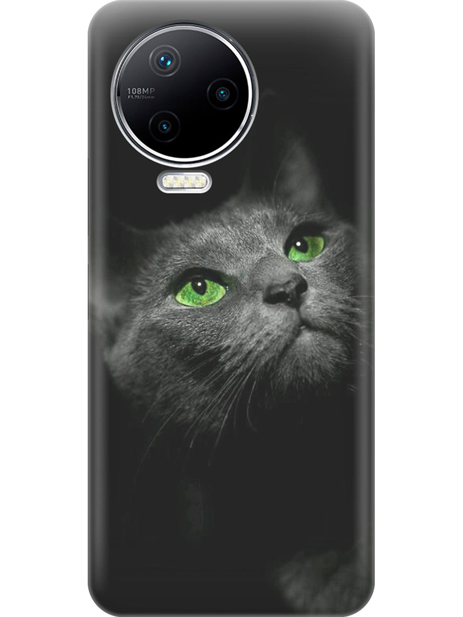 Силиконовый чехол на Infinix Note 12 Pro с принтом "Зеленоглазая кошка", Прозрачный;зеленый;серый;черный, 762092711
Силиконовый чехол на Infinix Note 12 Pro с принтом "Зеленоглазая кошка", Прозрачный;зеленый;серый;черный, 762092711