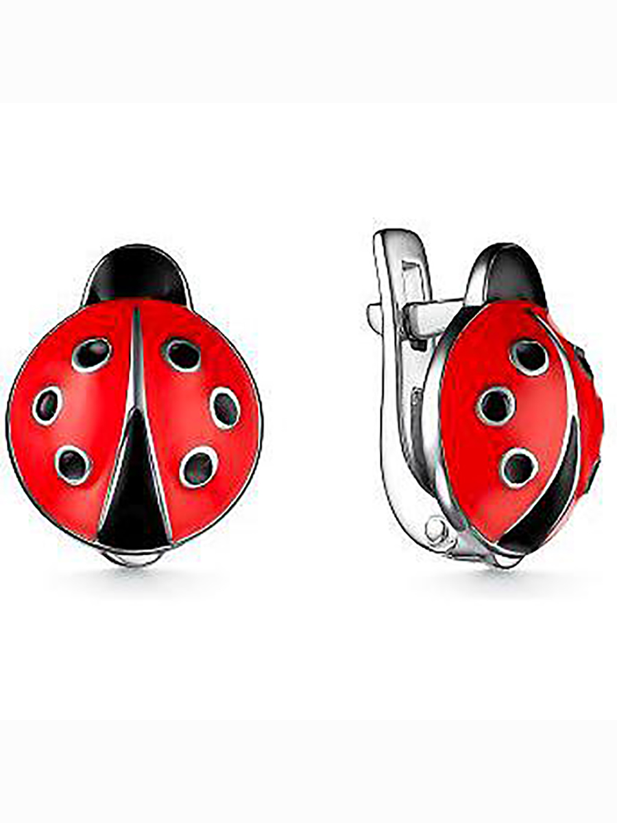 Серьги Божьи Коровки с эмалью из серебра Алкор серебро 02-3002_ЭМ26-00, 02-3002_ЭМ26-00
Серьги Божьи Коровки с эмалью из серебра Алкор серебро 02-3002_ЭМ26-00, 02-3002_ЭМ26-00