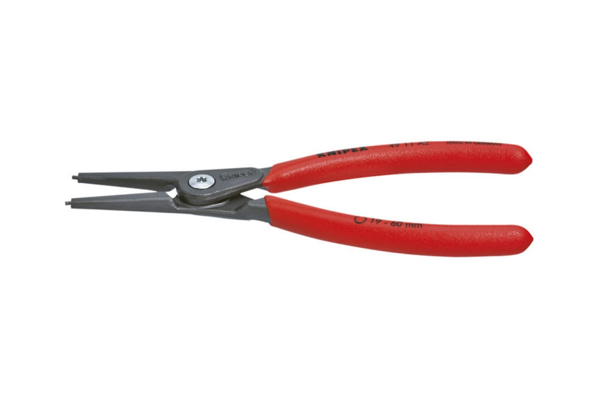 KNIPEX Щипцы прециз. для внешних стопорн. колец, прям. губки, посад. размер d 10-25 мм, на
KNIPEX Щипцы прециз. для внешних стопорн. колец, прям. губки, посад. размер d 10-25 мм, на