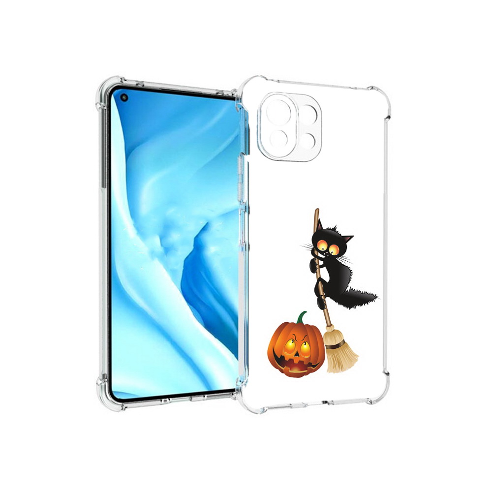 Чехол MyPads Tocco для Xiaomi Mi 11 Lite хэлуинский котик (PT159462.256.667), Прозрачный, Tocco
Чехол MyPads Tocco для Xiaomi Mi 11 Lite хэлуинский котик (PT159462.256.667), Прозрачный, Tocco