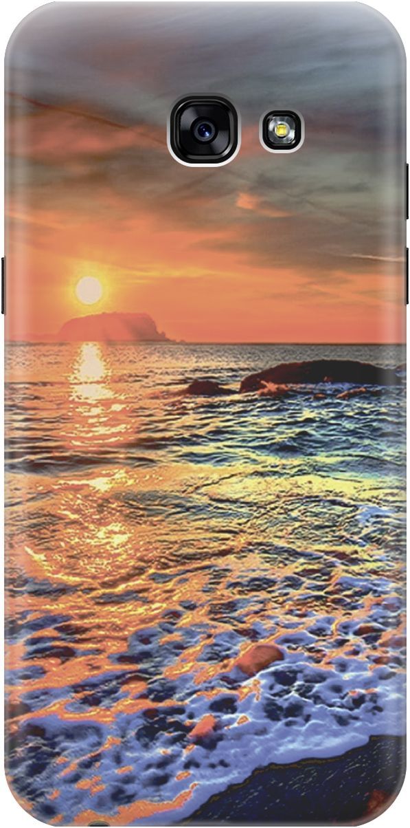 Силиконовый чехол на Samsung Galaxy A5 (2017) с принтом "Закат на море", Белый;оранжевый, 2298
Силиконовый чехол на Samsung Galaxy A5 (2017) с принтом "Закат на море", Белый;оранжевый, 2298