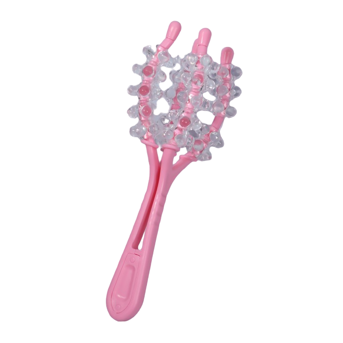 фото Массажёр для плеч, 22 × 8,5 × 6,5 см, цвет розовый onlitop