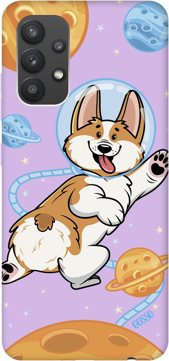 Чехол на Samsung Galaxy A32 с принтом "CosmoCorgi" сиреневый, Фиолетовый;коричневый, 2512
Чехол на Samsung Galaxy A32 с принтом "CosmoCorgi" сиреневый, Фиолетовый;коричневый, 2512