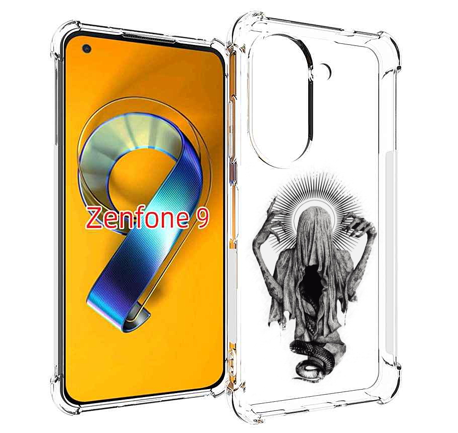 Чехол MyPads страшная змея в мантии для Asus Zenfone 9 (AI2202), Прозрачный, Tocco
Чехол MyPads страшная змея в мантии для Asus Zenfone 9 (AI2202), Прозрачный, Tocco