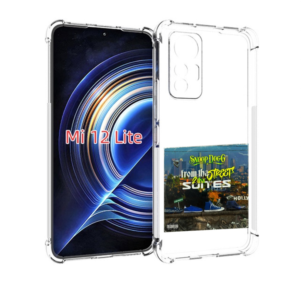 Чехол MyPads Snoop Dogg FROM THE STREET 2 THA SUITES для Xiaomi 12 Lite, Прозрачный, Tocco
Чехол MyPads Snoop Dogg FROM THE STREET 2 THA SUITES для Xiaomi 12 Lite, Прозрачный, Tocco