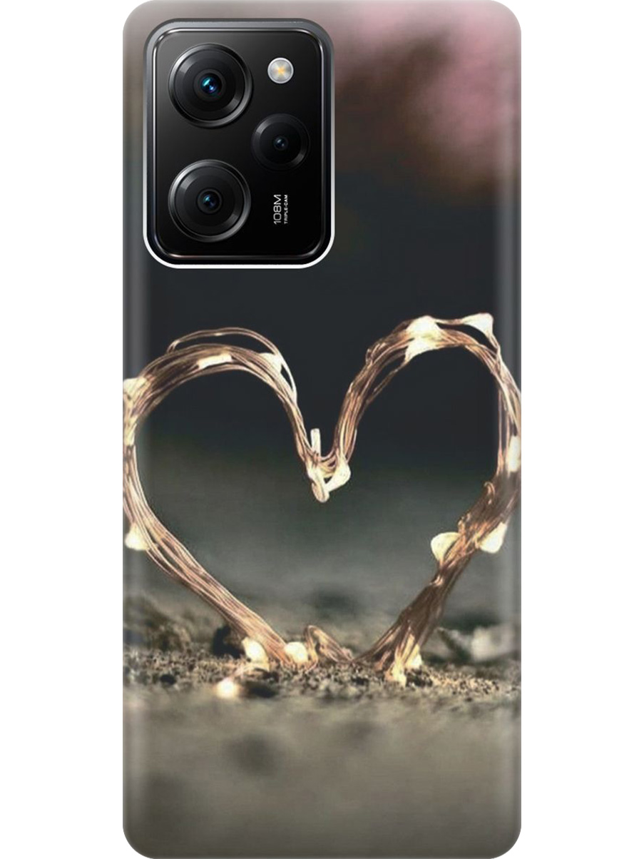 Силиконовый чехол на Poco X5 Pro 5G с принтом "Светящееся сердце", Прозрачный;желтый;черный, 767959791
Силиконовый чехол на Poco X5 Pro 5G с принтом "Светящееся сердце", Прозрачный;желтый;черный, 767959791